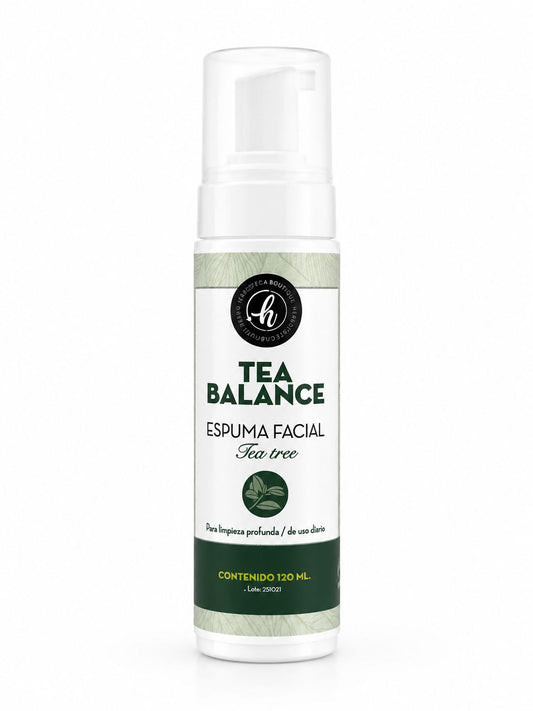 Espuma facial tea tree